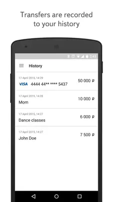 Money Transfers android App screenshot 2